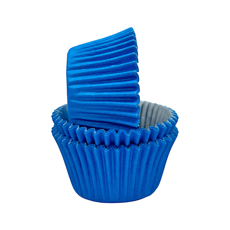 CCBS7919B - Solid Blue Muffin Case x 3600